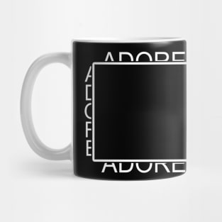 4 Corners Of Adore Mug